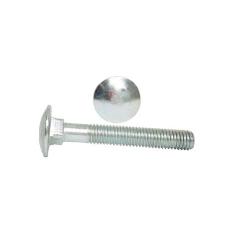 Viti a testa tonda M10x240 classe 4.8 zincate DIN 603 2 pz. (1/5)