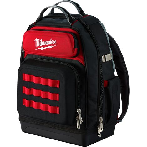 ULTIMATE JOBSITE BACKPACK - ZAINO PORTAUTENSILI IN NYLON BALISTICO 1680D CON BASE RIGIDA - VERSIONE HPP - MILWAUKEE