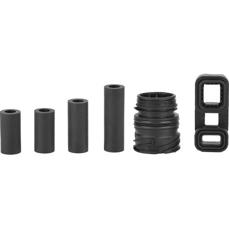 6 pièces Kit de joints et connecteurs de bloc en caoutchouc pour tube d'huile, corps de vanne de batterie, manchon et bouchon, 6HP26 6HP28 (1/5)