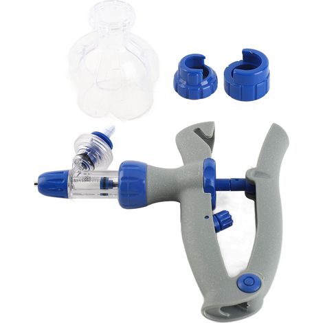 Seringue pour bétail, injecteur d'animaux à injection réglable et continue pour volaille, bétail, porc, chèvre, poulet, poisson (1/5)