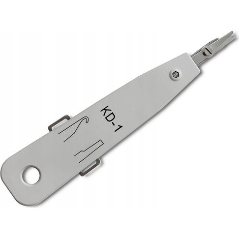 Herramienta del electricista qoltec insertion tool construcción duradera elementos retráctiles (1/3)