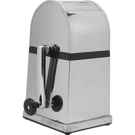 Bar manuel broyeur à glace manivelle, machine à glace pilée manuelle, petit usage domestique et commercial (1/5)