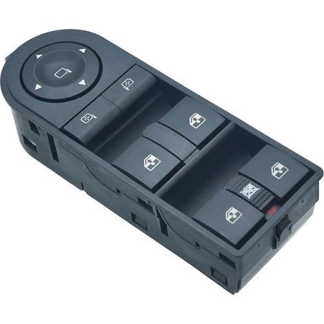 Interruptor del regulador de la ventana eléctrica para Astra H, interruptor de la ventana delantera izquierda para Zafira B 13228699 13228877 (1/5)