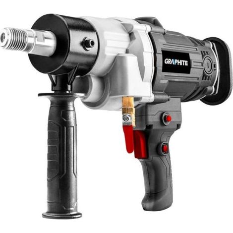 Taladro con corona de diamante Graphite 2200W 180mm para albañilería