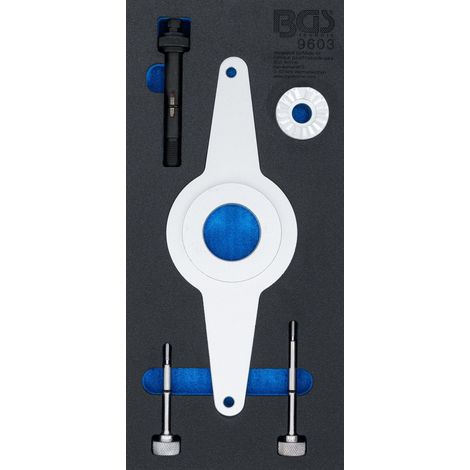 BGS  Carro  de  taller  1/3:  Juego  de  herramientas  para  amortiguadores  de  vibraciones  para  VAG  1.8  y  2.0  TFSI  -  9603 (1/3)