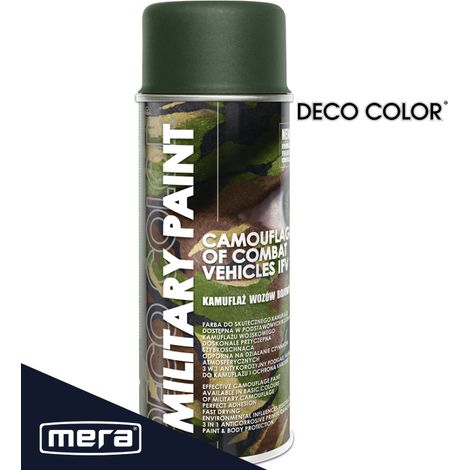 Vernice spray Deco Color colore militare RAL6031 verde foresta 400 ml 286031