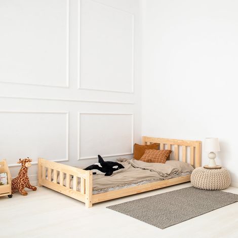 Letto 90x190 con rete a doghe Adeline Bois (1/4)