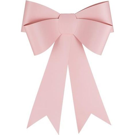Lazo decorativo para manualidades, rosa claro, 55x71cm