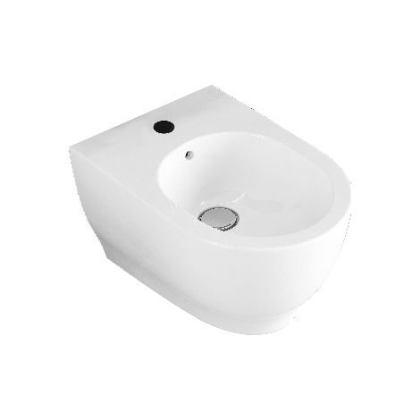 Bidet sospeso moon fissaggio nascosto erogazione rubinetto