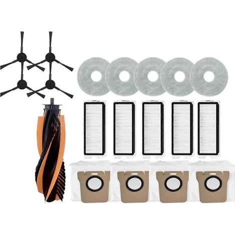 Filtre pour aspirateur brosse pour aspirateur Filtre de brosse pour aspirateur filtre de P20 PRO / T5 Pro Robot Aspirateur Accessoires Main Side Brosse HEPA Filtres Serpillière Cloth pièce détachée (1/5)