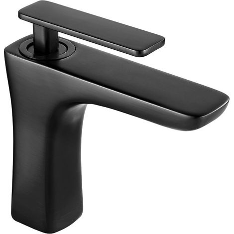 Mexen Indus grifo de lavabo, negro - 744600-70 (1/2)
