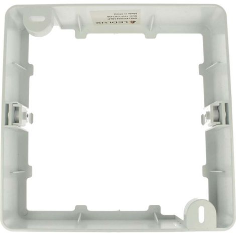 Struttura Carcassa Da Plafone Quadrato 120X120X38mm Per Faretto Led Da Incasso 9W (1/3)