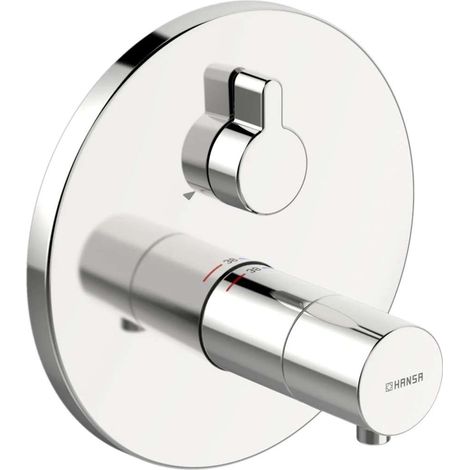 Hansa Varox Pro - Grifo empotrado termostático para 2 dispositivos, cromo 40589083 (1/2)