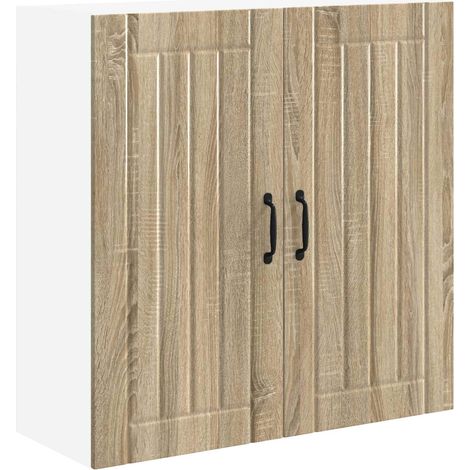 Maison Exclusive - Armario de Pared LUCCA Roble Sonoma 80 x 31 x
