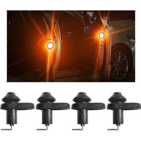 Türrahmenschalter Universal Schwarz Auto Innenraum Türlichtschalter Set mit 4 Stück Edition 0923