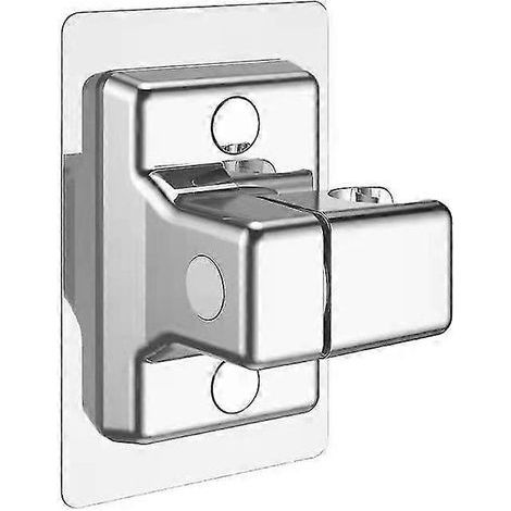 No Drilling Shower Holder, Universal 360 Adjustable Shower Head Holder, Wall Mounted Shower Holder, Rotating Shower Wall Holder (1/5)