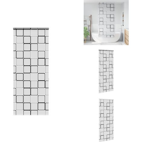 Store enrouleur de douche avec cassette largeur du tissu 106 cm - Store Enrouleur De Douche - Stores Enrouleurs De Douche - Store De Douche - Rideau De Douche Enroulable (1/5)
