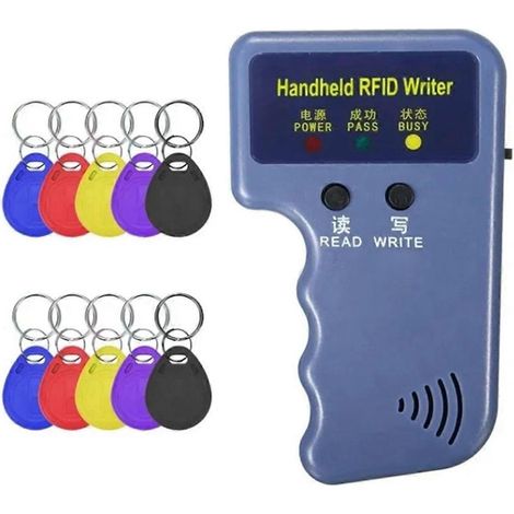 Copieur-enregistreur/duplicateur/programmeur RFID portable 125 kHz (1/5)