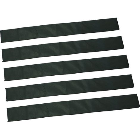 Lot de 5 sacs anti-inondation, tubes de dérivation d'eau, résine absorbante non tissée, barrière anti-inondation remplie d'eau (1/5)