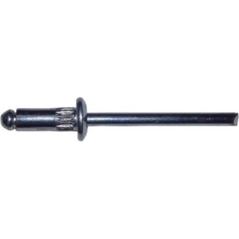 250 Rivets Aveugles de Masse Tête Ronde GOMASSE HR TRS 4.8 x 12 mm - Laiton/Acier - D-Work (1/3)