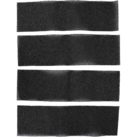 4 pièces/ensemble accessoires de filtre à éponge activés au charbon pour filtre à air AC4800 B FLT4825, adsorbe efficacement les substances nocives et les substances organiques odorantes dans l'air (1/5)
