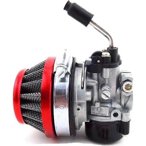 Carburateur de course avec filtre à air pour moto à moteur essence 2 temps 49cc 60cc 80cc