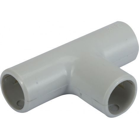 RACCORDO A T ISPEZIONE DIAMETRO 16 GRIGIO SET 5 PEZZI - ELECTRALINE (1/2)