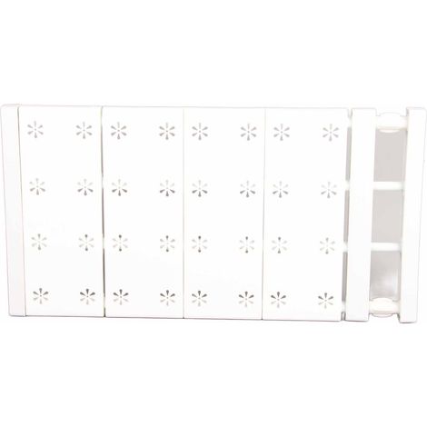 Séparateurs d'armoire extensibles pour organisation, longueur réglable 48-80 cm sans perçage