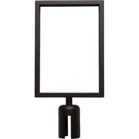A4-Pinnwand im Hochformat mit Tragegurt, schwarz, A4-Hochformat