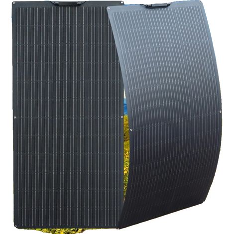 Pannello solare flessibile, alta efficienza, superficie ETFE resistente, ETFE 300W 2 pezzi 150W (1/2)