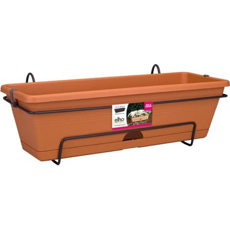 Jardinière Elho Green Basics 50cm Kit Complet Drainage Optimisé - Elho