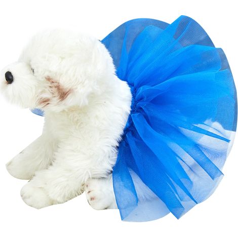 Jupe Tutu Pour Chien - Robe En Dentelle Respirante - Vêtement D'Été Pour Animaux De Compagnie - 1 Pièce (1/5)