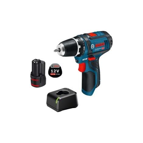 Perceuse-visseuse sans fil GSR 12V-15 Bosch / 1x batterie 3,0 Ah + chargeur (1/4)