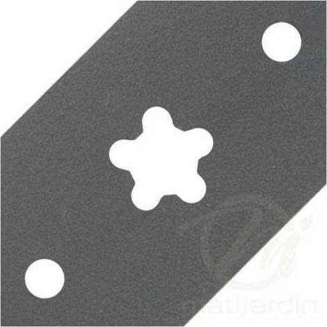 Lame tondeuse pour Husqvarna 42" 138498 coupe 53,5 cm (1/3)