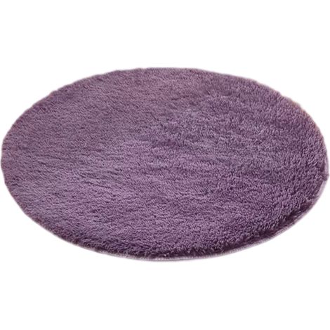 Tapis rond en soie et laine, tapis de sol, panier suspendu, tapis de yoga pour chaise d'ordinateur (1/5)