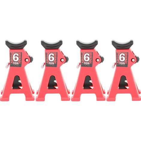 Lot de 4 chandelles miniatures réglables en aluminium pour échelle 1/24, voiture RC SCX24, rouge (1/5)
