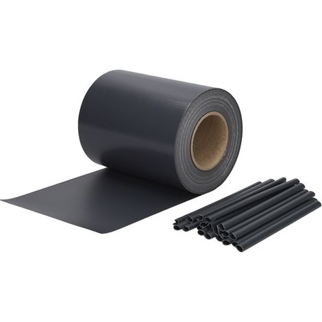 Cinta de ocultación 19cm x 35M 450g Gris Antracita