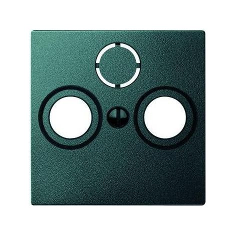 System M, Abdeckung für SAT-Antennendose 3-fach Merten, anthrazit (1/5)