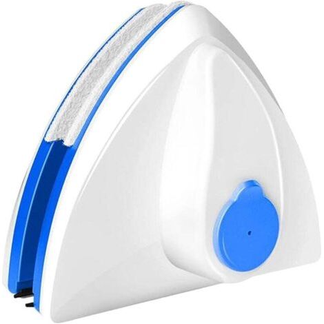 Nettoyeur de vitres magnétique Double Face, Window magnétique Cleaner Ultra-résistant, Outil de Brosse de Nettoyage magnétique pour épaisseur de Verre 3-8 mm