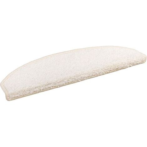 Bandes adhésives pour escaliers, 15 pièces par paquet, blanches, 80 x 24,5 x 3,5 cm (1/5)