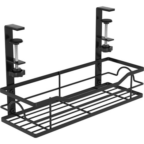 Plateau de Rangement pour Câbles, Plateau de Gestion des Câbles sous Le Bureau, Chemin de Câble de Rangement sans Perçage (1/5)