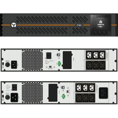 Vertiv Liebert EDGE-3000IRT2UXL gruppo di continuità (UPS) A 3 kVA (1/4)