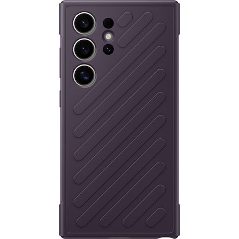 Original gepanzertes Shield Case für Samsung Galaxy S24 Ultra, dunkelviolett (1/5)