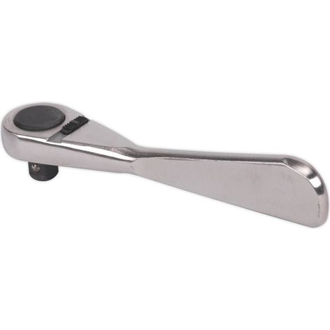 Sealey Premier Micro Ratchet Wrench Stainless Steel 1/4""Sq Drive AK6960