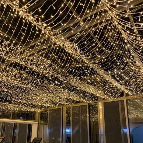 Randaco 20M 200 Luci a stringa bianco caldo 8 modalità di illuminazione Party Garden Decorazione per esterni per interni Luci di Natale IP44 (1/5)