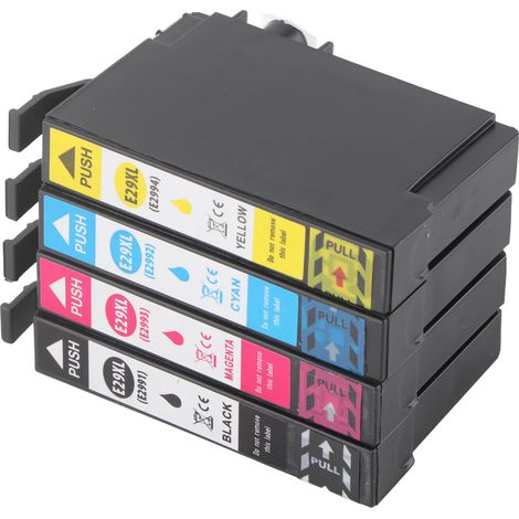4-Farben-Tintenpatronen – Schwarz, Cyan, Magenta, Gelb – Kompatibel mit XP 235 und XP 245 – Druckerzubehör