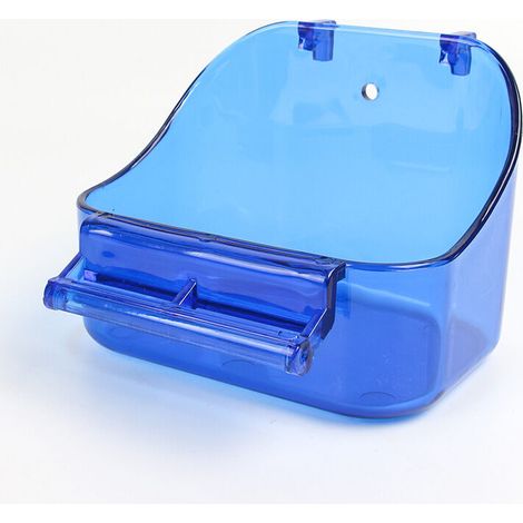 Bain d'oiseaux suspendu, bain d'oiseaux pour cage, boîte à bain d'oiseaux Bi (1/5)
