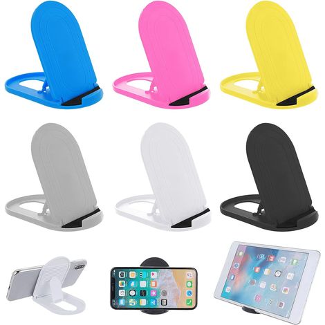 6Pcs Foldable Cell Phone Stand, Adjustable Cell Phone Stand, Universal for All Cell Phones and Tablets. (1/5)