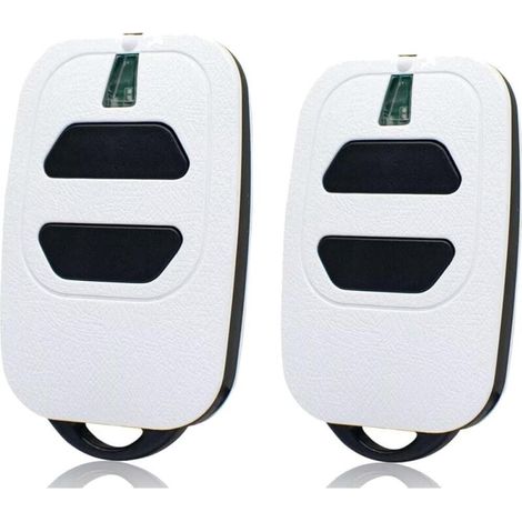 Garagentor-Handsender-Set (2 Stück) – 433,92 MHz – Kompatibel mit DEA GTI2/4, GT2/4, Mio TR2/4, Mio TR2N/4N – 2 Tasten