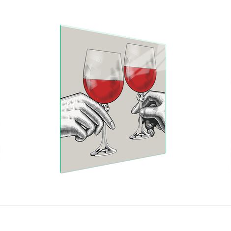 GLASSCHUTZPLATTE FÜR HERD 50x52 WEIN (1/5)